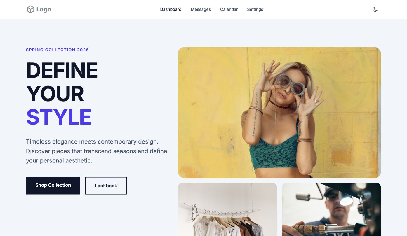 Streetwear Store Template preview