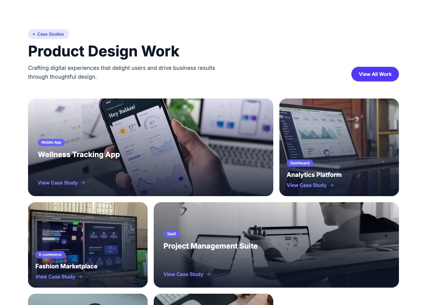 Portfolio Bento Hover P5 preview